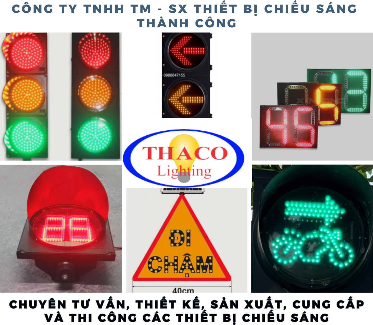Thành Công - Công ty SX thiết bị chiếu sáng uy tín tại Hóc Môn