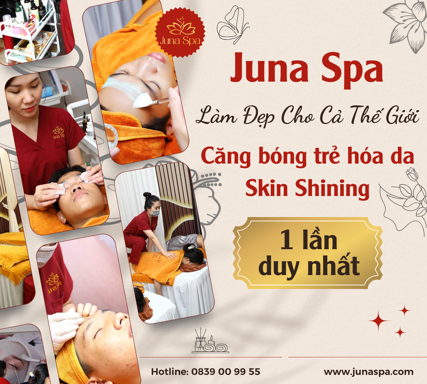 Spa Căng Bóng Trẻ Hóa Da Quận 12