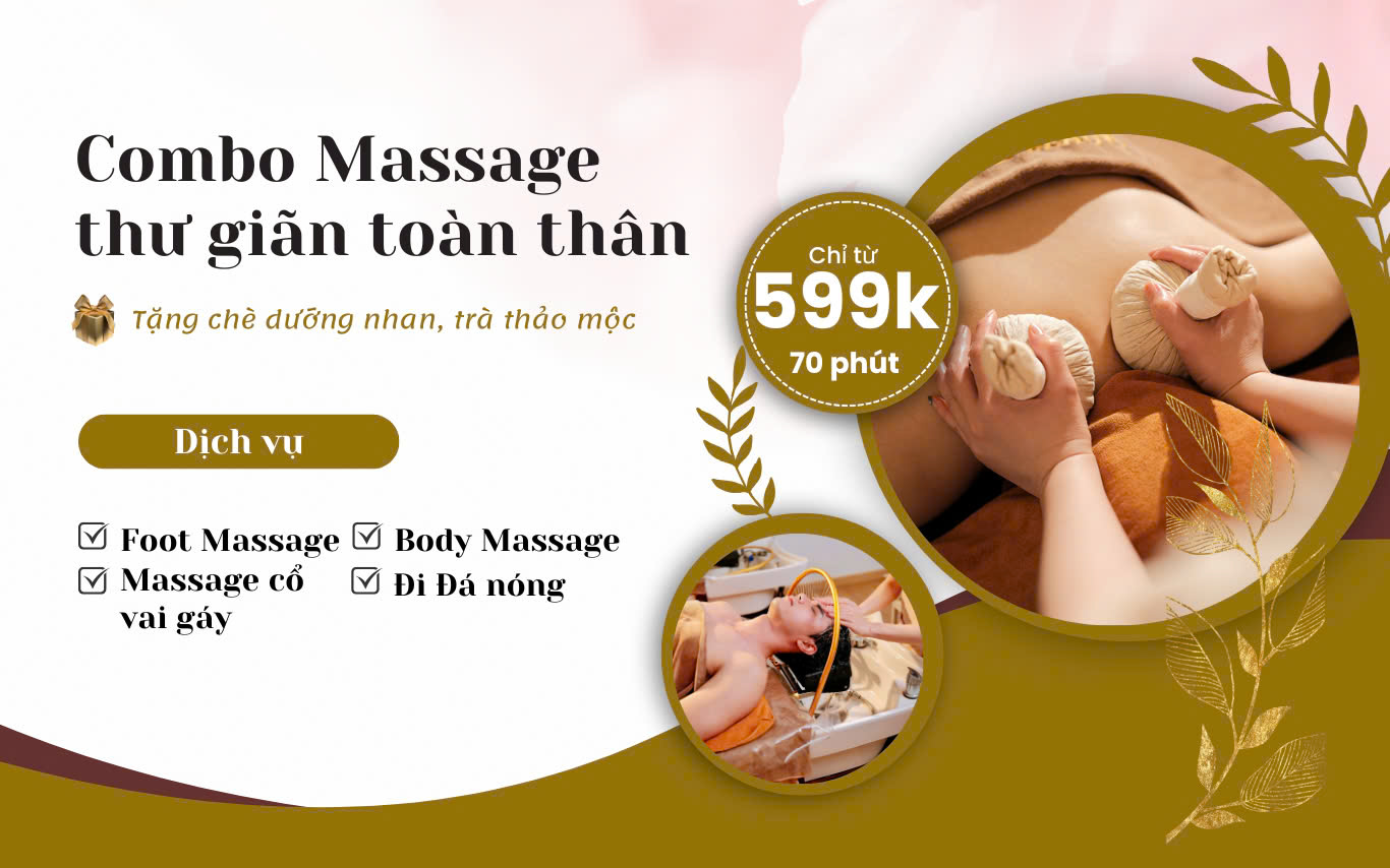 Mộc Kim Spa & Beauty - Thư thái với sự kết hợp gội đầu và massage dưỡng sinh tại Quận 1
