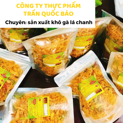 Công Ty Thực Phẩm Sạch Khô Gà Trần Quốc Bảo