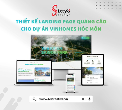 Thiết Kế Landing Page Vinhomes Hóc Môn Chuẩn SEO, Tối Ưu Chuyển Đổi Khách Hàng