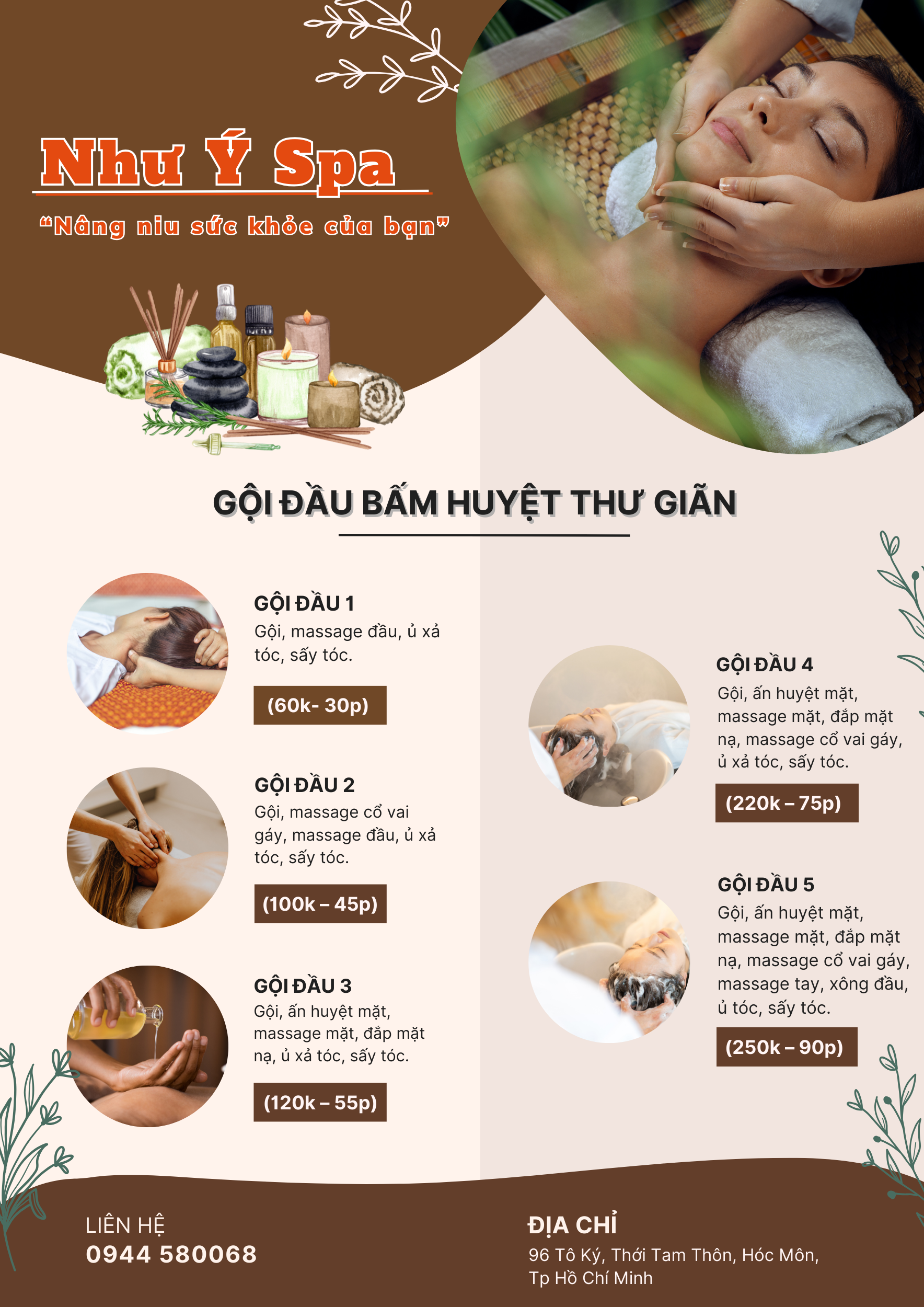Như Ý Spa - Spa Dưỡng sinh đông y uy tín và hiệu quả tại Hóc Môn