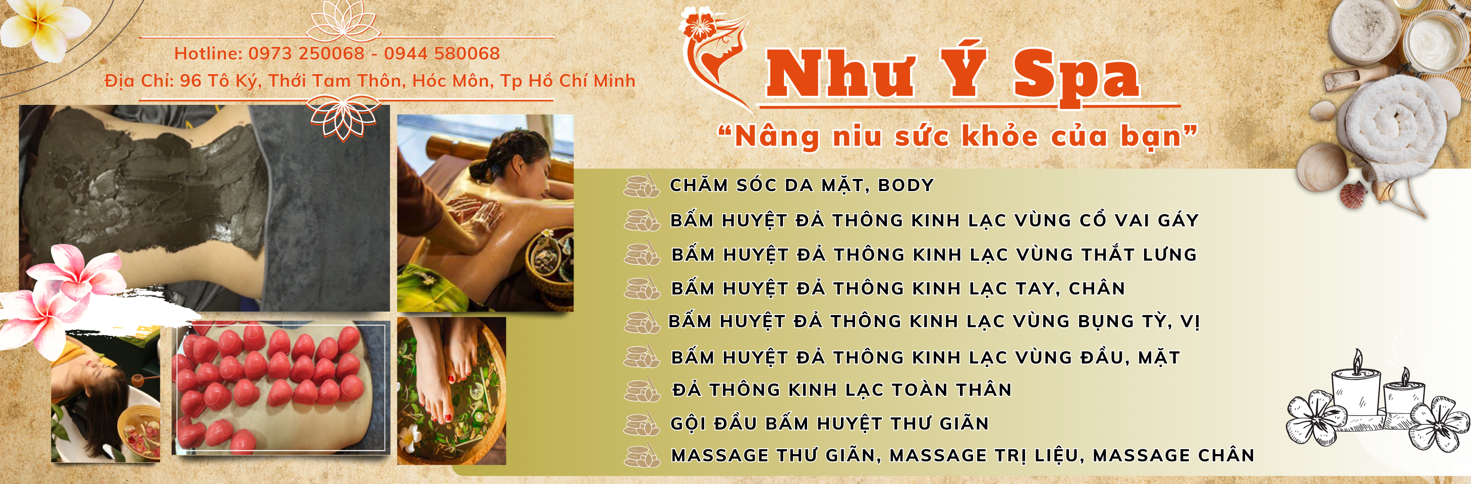 Như Ý Spa - Spa Dưỡng sinh đông y uy tín và hiệu quả tại Hóc Môn