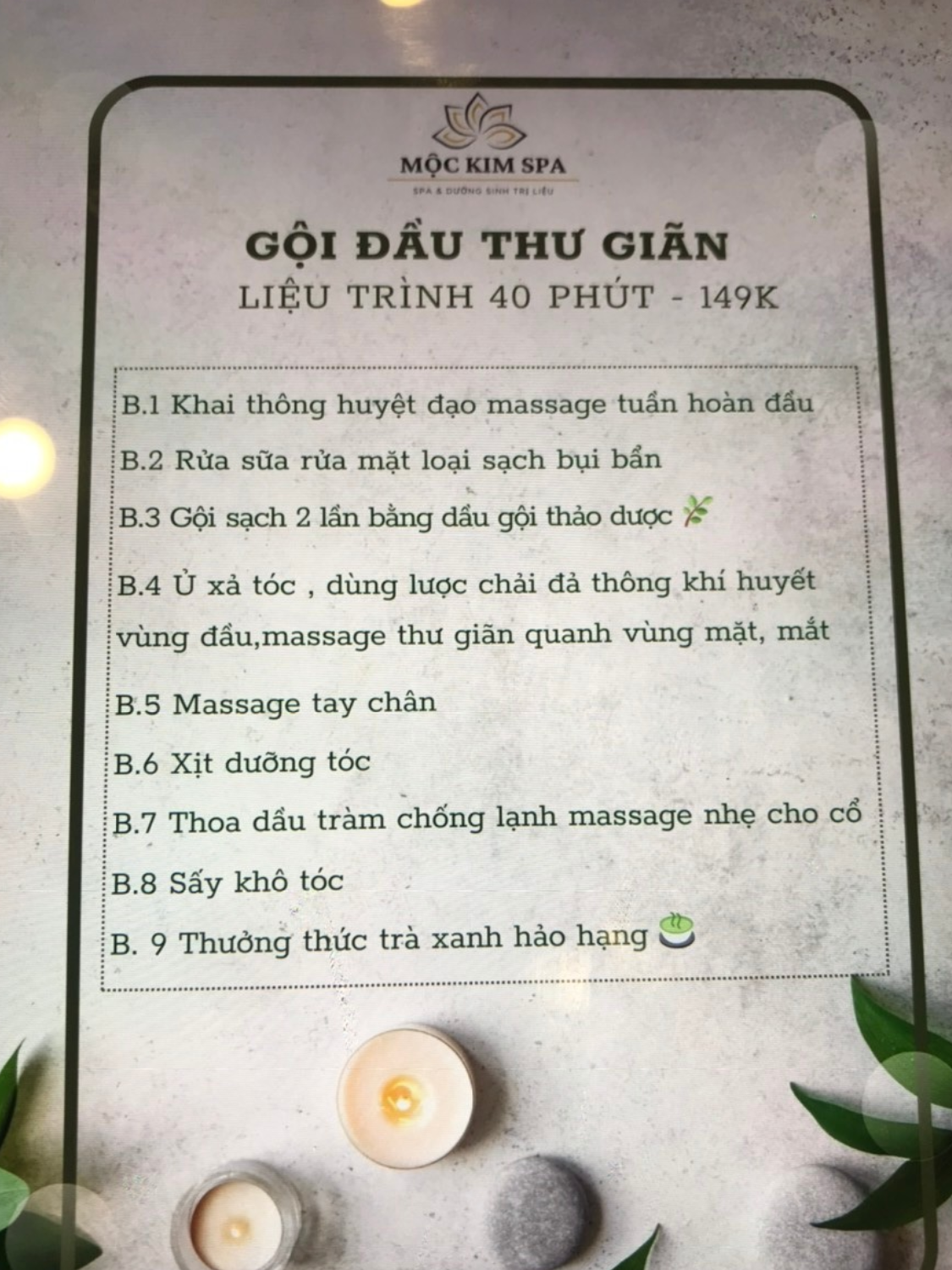 Mộc Kim Spa - Spa trị liệu dưỡng sinh Trung Hoa chuẩn y khoa Quận 12