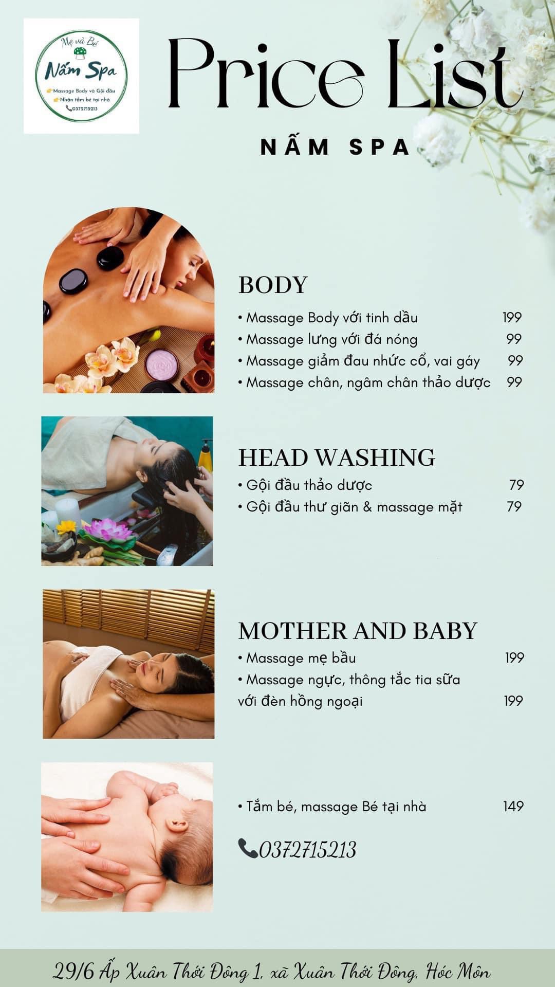  NẤM SPA HÓC MÔN