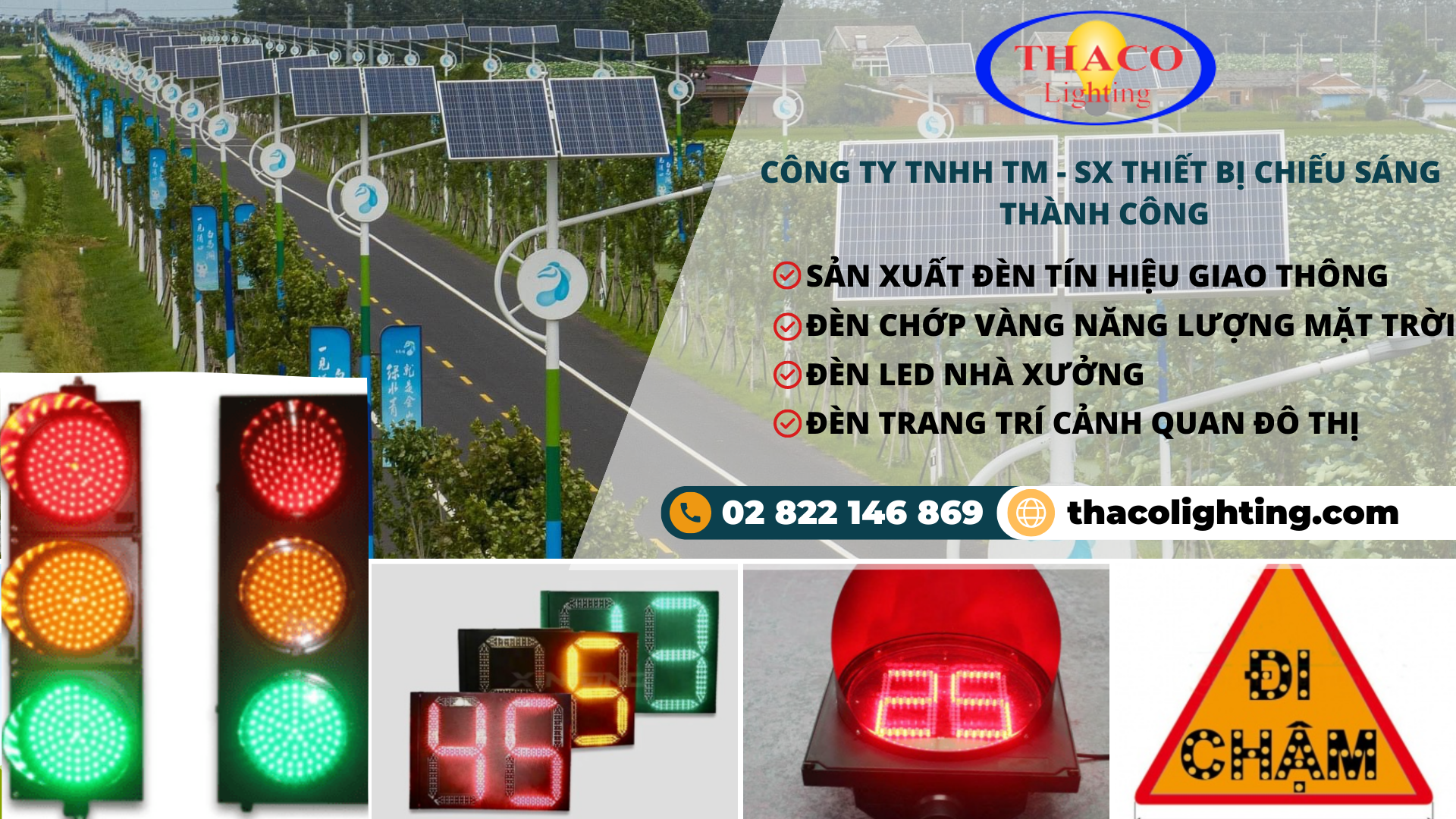 Sản xuất đèn giao thông Thành Công