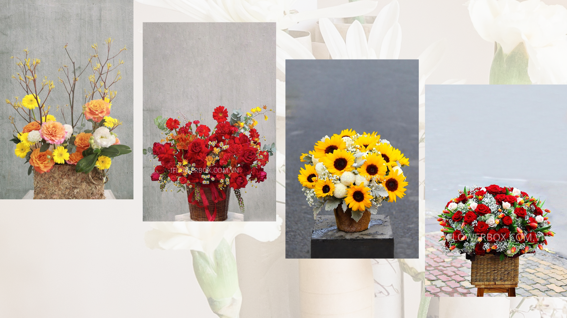 những mẫu hoa có tạiIflowerbox Shop Hoa Tươi Uy Tín Chất Lượng Tại Thành Phố Hồ Chí Minh