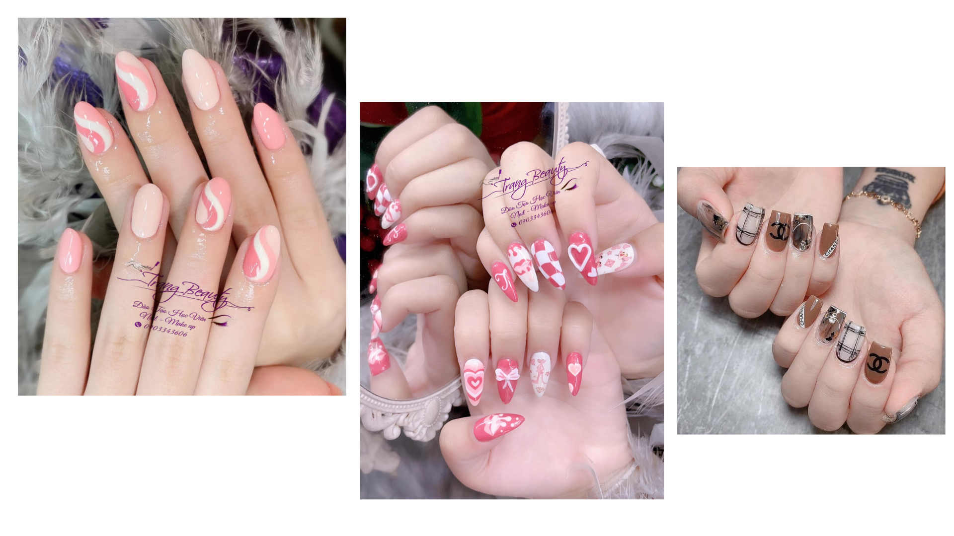 mẫu nail tại trang beauty