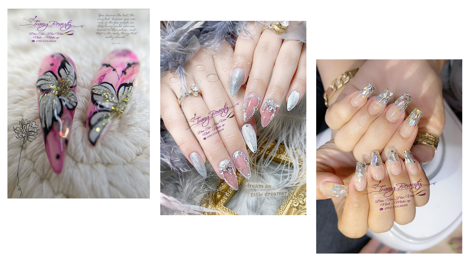 mẫu nail tại trang beauty