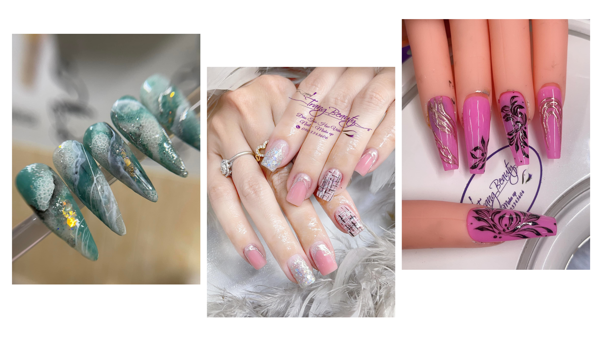 mẫu nail tại trang beauty