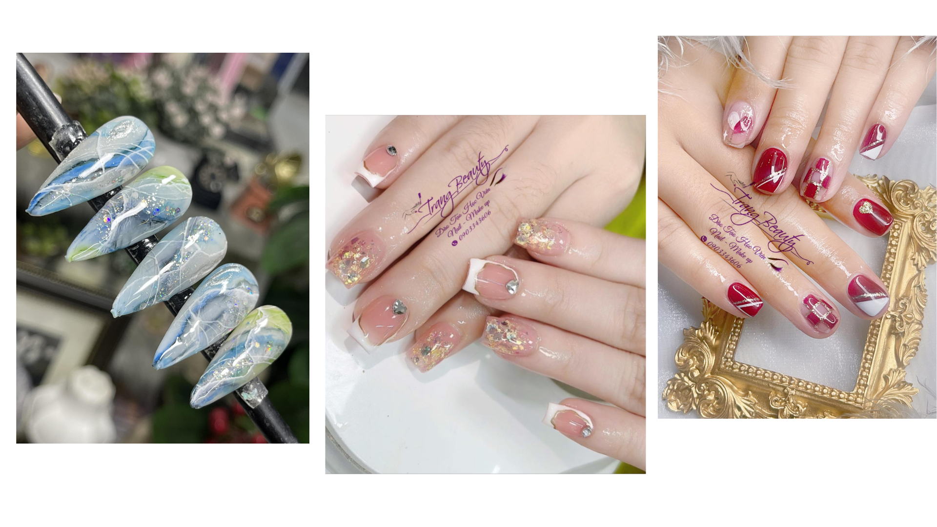 mẫu nail tại trang beauty
