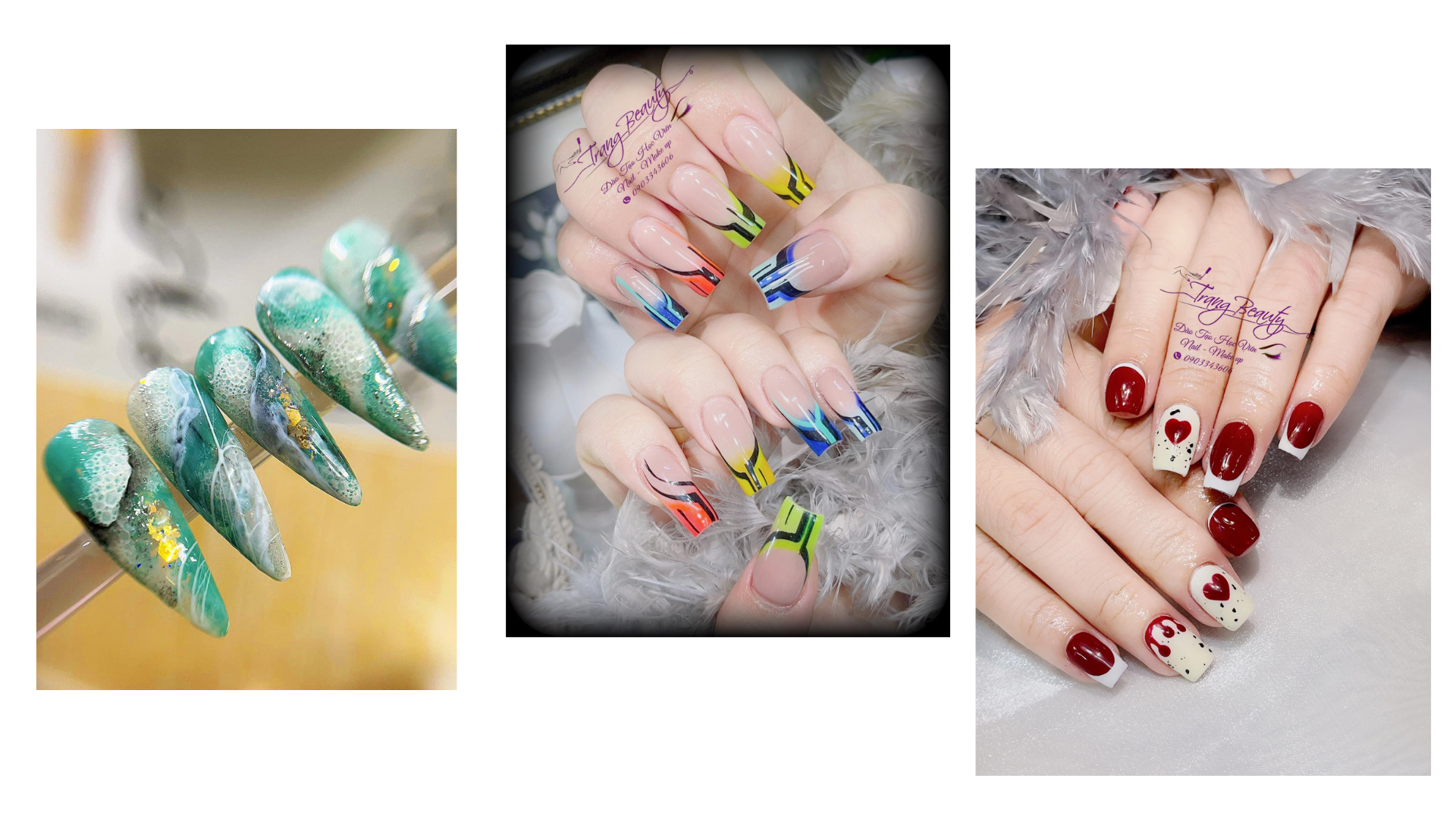 mẫu nail tại trang beauty