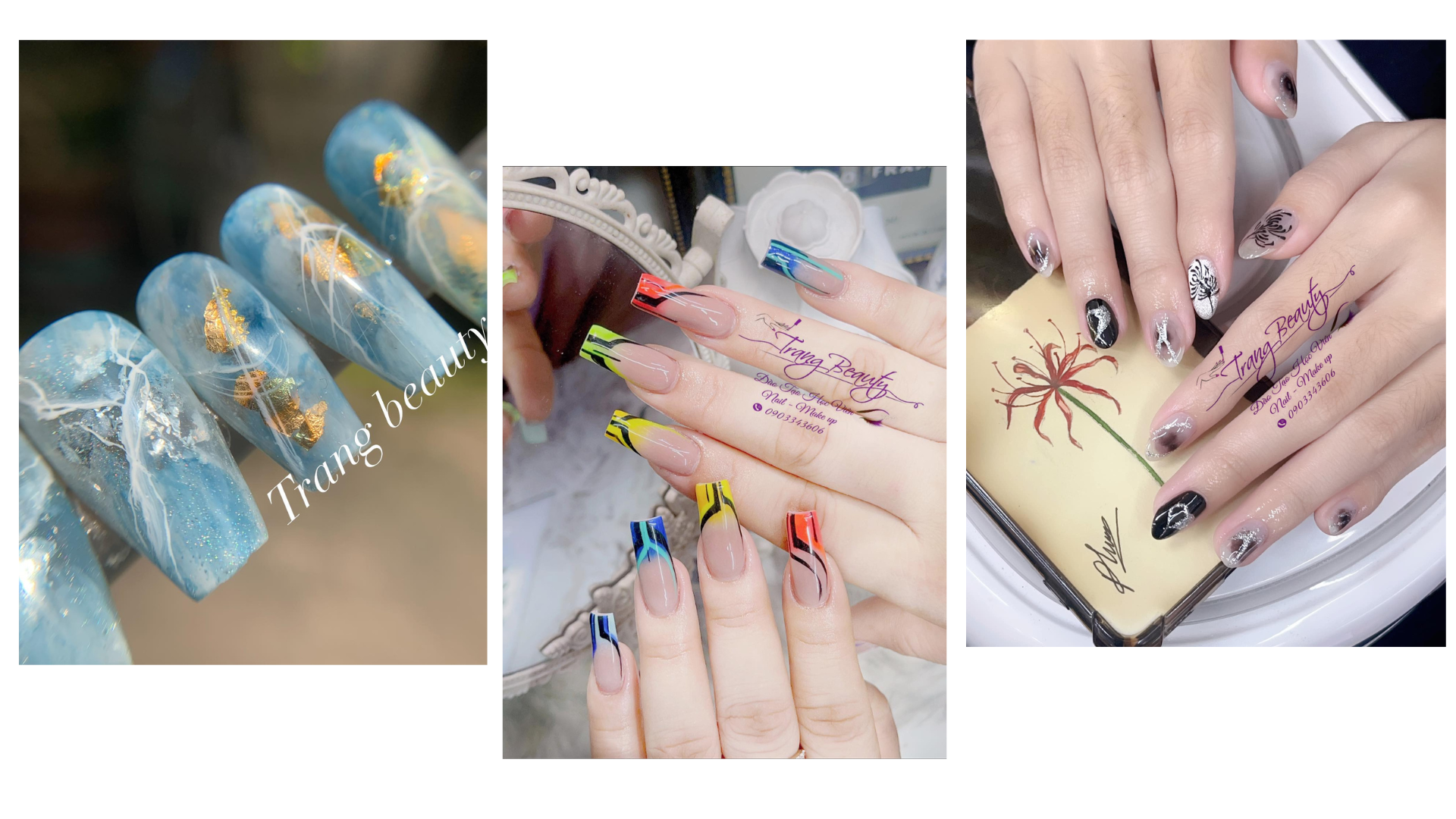 mẫu nail tại trang beauty