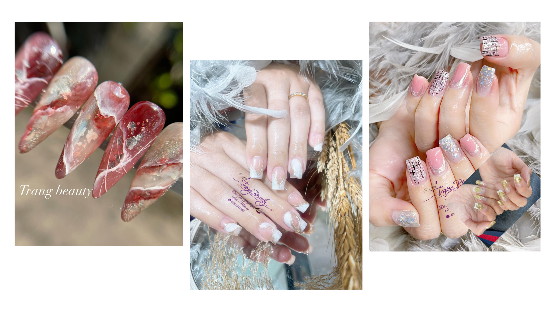 mẫu nail tại trang beauty