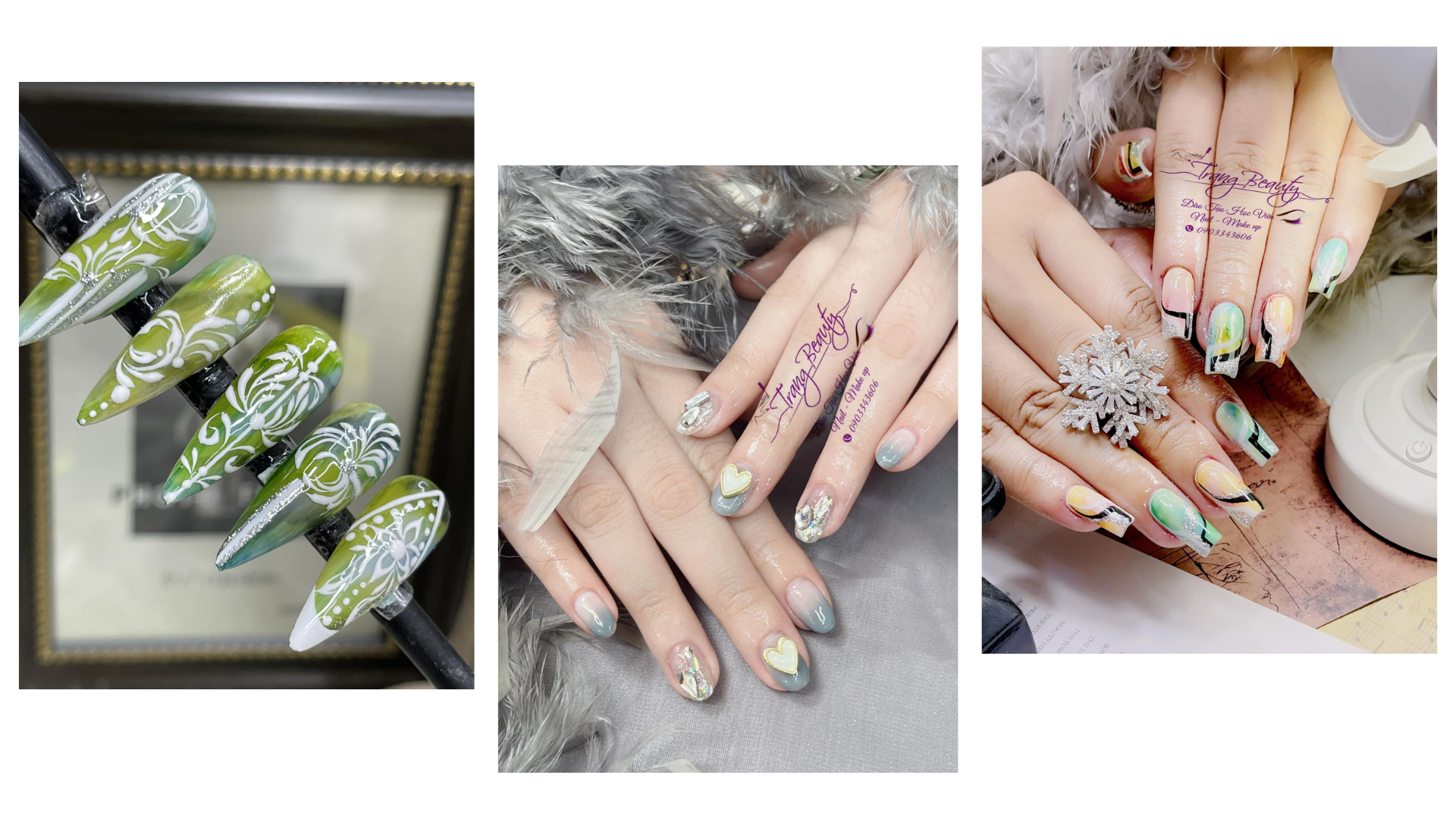 mẫu nail tại trang beauty